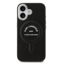 Karl Lagerfeld PU RSG Logo MagSafe Case for iPhone 17 Black Karl Lagerfeld PU RSG Logo MagSafe Case for iPhone 17 Black