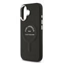 Karl Lagerfeld PU RSG Logo MagSafe Case for iPhone 17 Black Karl Lagerfeld PU RSG Logo MagSafe Case for iPhone 17 Black