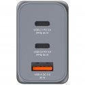 Verbatim GNC-65 GaN Charger 65W with 2 x USB-C PD 65W / 1 x USB-A QC 3.0 (EU/UK/US) Verbatim GNC-65 GaN Charger 65W with 2 x USB-C PD 65W / 1 x USB-A QC 3.0 (EU/UK/US)