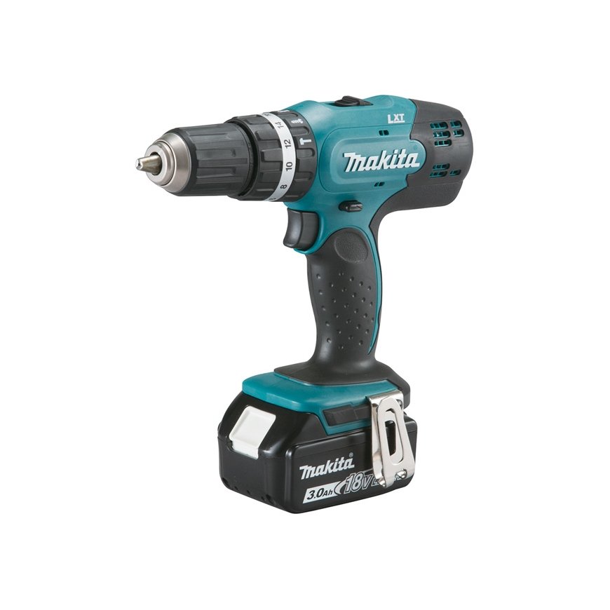 Makita DHP453SFE дрель Без ключа 1,7 kg Черный, Синий