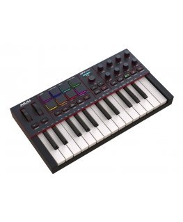 AKAI MPK MINI 4 Must - Mini juhtklaviatuur
