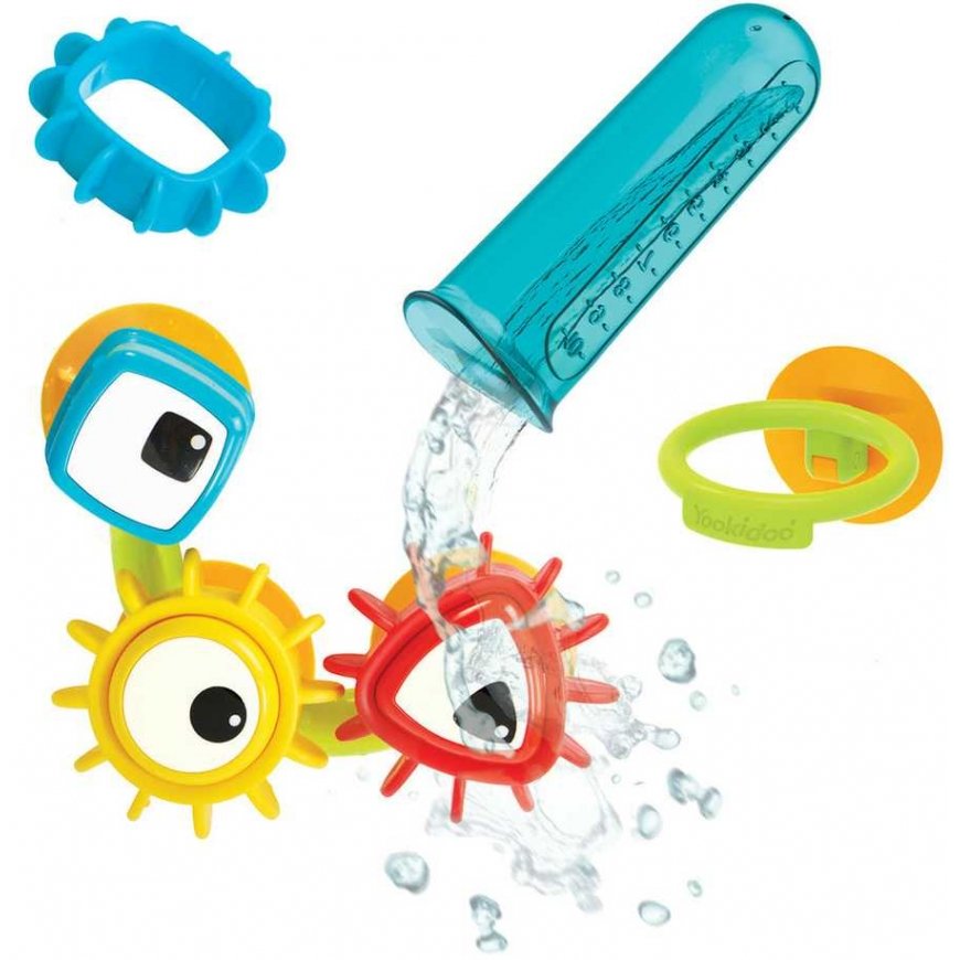 YOOKIDOO 40263 Bath Toy Gears