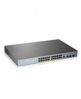 Zyxel GS1350-26HP-EU0101F сетевой коммутатор Управляемый L2 Gigabit Ethernet (10/100/1000) Питание п