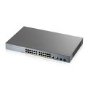 Zyxel GS1350-26HP-EU0101F tīkla pārslēgs Vadīts L2 Gigabit Ethernet (10/100/1000) Power over Etherne Zyxel GS1350-26HP-EU0101F tīkla pārslēgs Vadīts L2 Gigabit Ethernet (10/100/1000) Power over Etherne