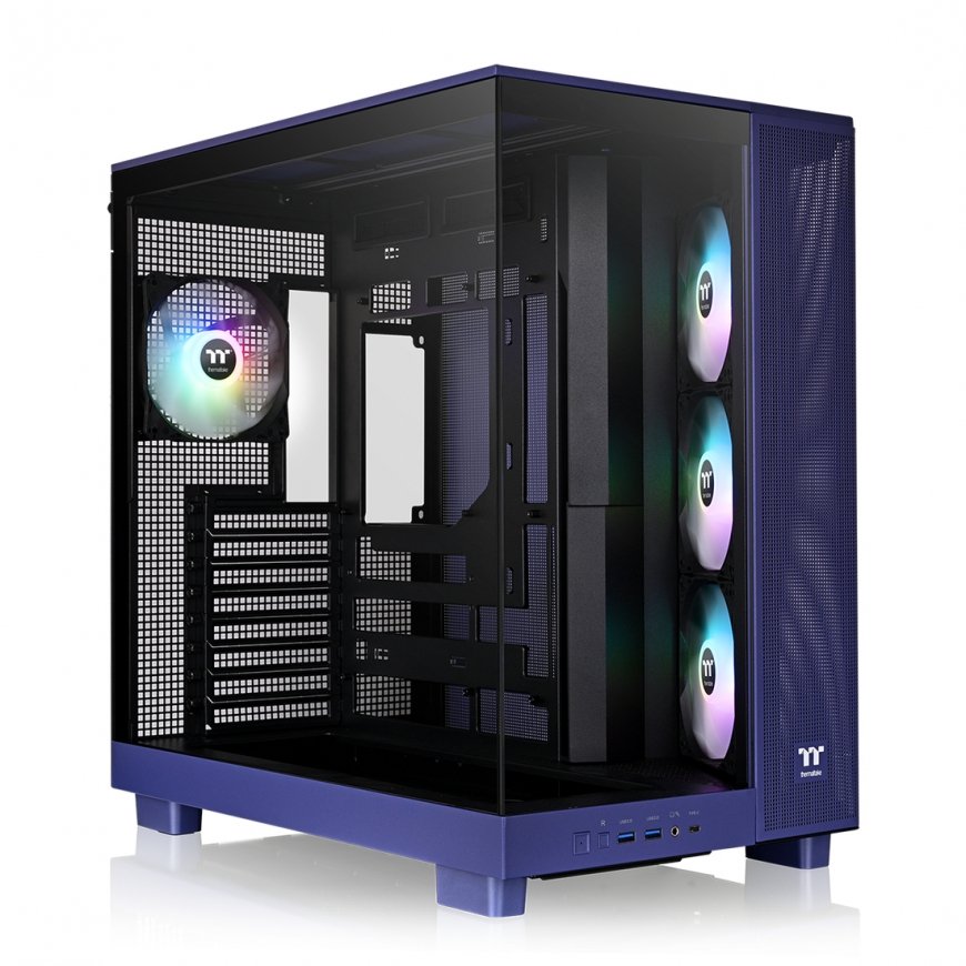 Thermaltake CA-11E-00MNWN-00 arvutikorpus Midi Tower Sinine