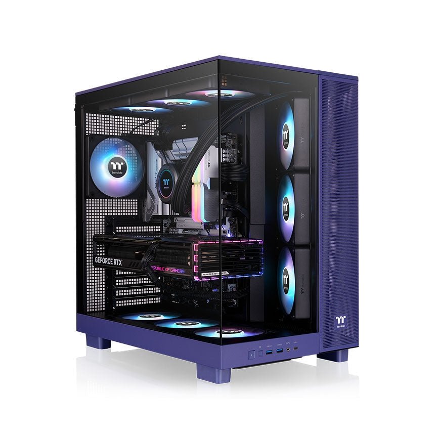 Thermaltake CA-11E-00MNWN-00 arvutikorpus Midi Tower Sinine – 2