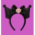 Loungefly Hello Kitty Kuromi 20th Anniversary ободок Loungefly Hello Kitty Kuromi 20th Anniversary ободок