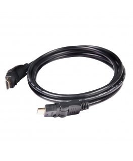 CLUB3D HDMI 2.0 4K60Hz UHD 360 Degree Rotary cable 2m/6.74ft