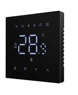 Avatto Älykäs, seinään asennettava termostaatti lattialämmityksille 3A, 230V, Wi-Fi, valkoinen, TUYA / Smart Life