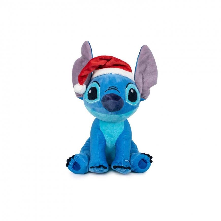 Disney Stitch Kalėdų minkštas pūkuotas žaislas su garsu 26 cm
