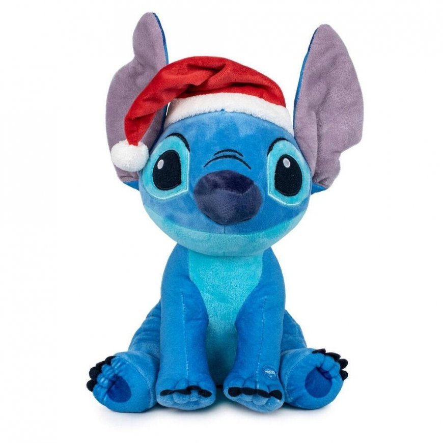 Disney Stitch Kalėdų minkštas pūkuotas žaislas su garsu 26 cm – 2