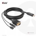 CLUB3D CAC-1712 videokaabliadapter 2 m VGA (D-Sub) + 3.5mm HDMI + Micro-USB Must CLUB3D CAC-1712 videokaabliadapter 2 m VGA (D-Sub) + 3.5mm HDMI + Micro-USB Must