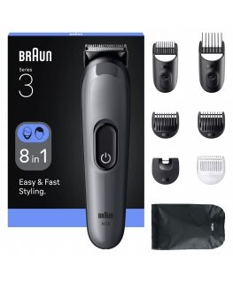 Braun 80789915 bārdas/matu trimmeris Tumši pelēks 21 Niķeļa-kadmija (NiCd)