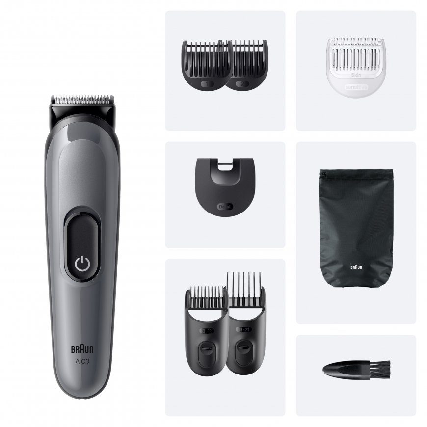 Braun 80789915 plaukų kirpimo mašinėlė Tamsiai Pilka 21 Nikelio-kadmio (NiCd) – 2