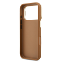 Guess PU Grained 4G Logo Stand Camera Frame Case for iPhone 17 P