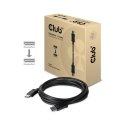 CLUB3D Displayport 1.2 Cable M/M 3Meter 4K60Hz 21.6Gbps CLUB3D Displayport 1.2 Cable M/M 3Meter 4K60Hz 21.6Gbps