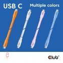 CLUB3D Kabel / Adapter USB cable USB4 Gen 2x2 2 m USB C Orange