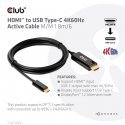 CLUB3D CAC-1334 videokaapeli-adapteri 1,8 m HDMI-tyyppi A (vakio) USB Type-C CLUB3D CAC-1334 videokaapeli-adapteri 1,8 m HDMI-tyyppi A (vakio) USB Type-C