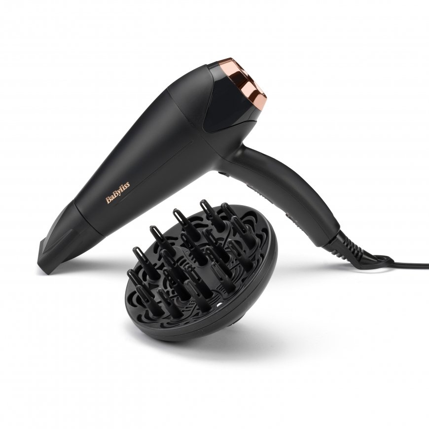 BaByliss Turbo Shine 2200 föön 2200 W Must – 4