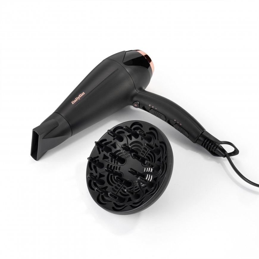 BaByliss Turbo Shine 2200 föön 2200 W Must – 5