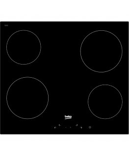 Beko HIC 64400 E keittolevy musta Kiinteä 60 cm Keraaminen 4 alue(tta)