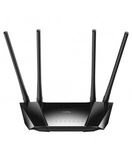 Cudy LT400 bezvadu rūteris Ātrais Ethernet Viena frekvenču josla (2.4 GHz) 4G Melns