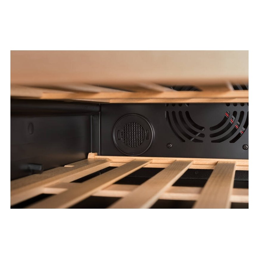 Climadiff CBU50D2B wine cooler Compressor wine cooler Freestanding Black 51 bottle(s) – 3