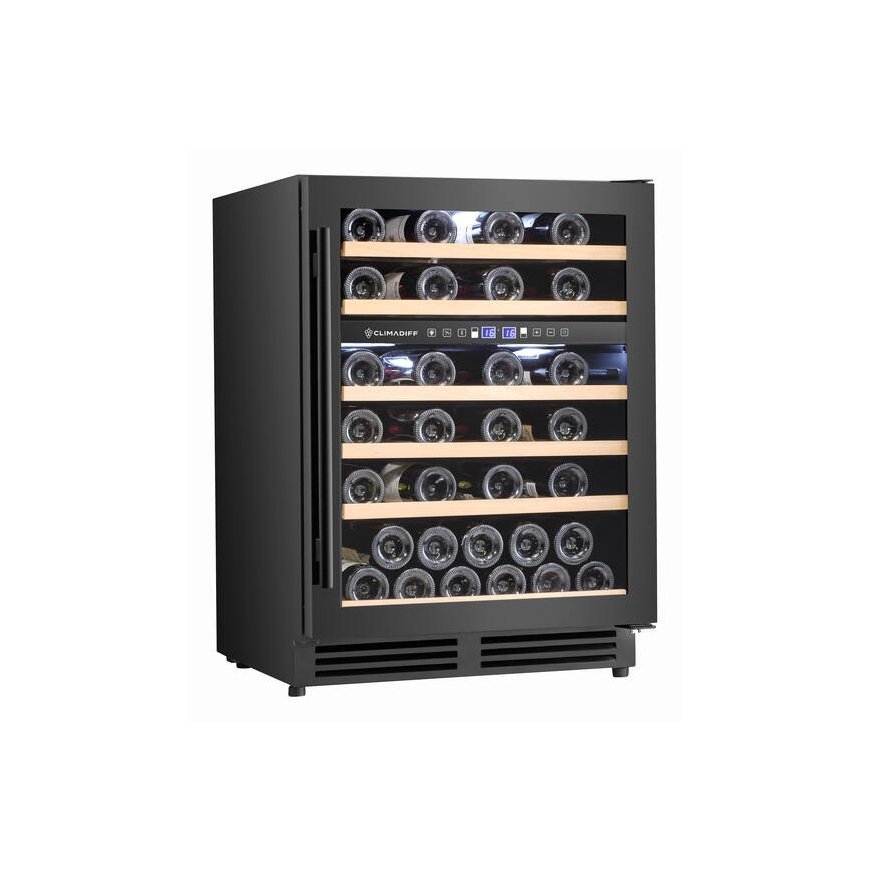 Climadiff CBU50D2B wine cooler Compressor wine cooler Freestanding Black 51 bottle(s) – 4