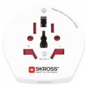 Skross 1500211-E адаптер сетевой вилки Тип F Универсальная Белый Skross 1500211-E адаптер сетевой вилки Тип F Универсальная Белый