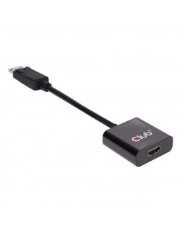 CLUB3D DisplayPort 1.2 to HDMI 2.0 UHD Active Adapter