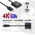 CLUB3D DisplayPort 1.2 to HDMI 2.0 UHD Active Adapter CLUB3D DisplayPort 1.2 to HDMI 2.0 UHD Active Adapter