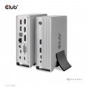 CLUB3D CSV-1568 sülearvuti dokk ja pordireplikaator Dokkimine USB 3.2 Gen 2 (3.1 Gen 2) Type-C Metal