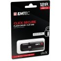 Emtec B120 Click Secure USB флеш накопитель 128 GB USB тип-A 3.2 Gen 2 (3.1 Gen 2) Черный Emtec B120 Click Secure USB флеш накопитель 128 GB USB тип-A 3.2 Gen 2 (3.1 Gen 2) Черный