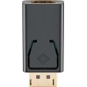Goobay HDMI DisplayPort Adapter Melns Goobay HDMI DisplayPort Adapter Melns
