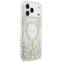 Guess Resin Bottom Glitter MagSafe case for iPhone 17 Pro Max go Guess Resin Bottom Glitter MagSafe case for iPhone 17 Pro Max go
