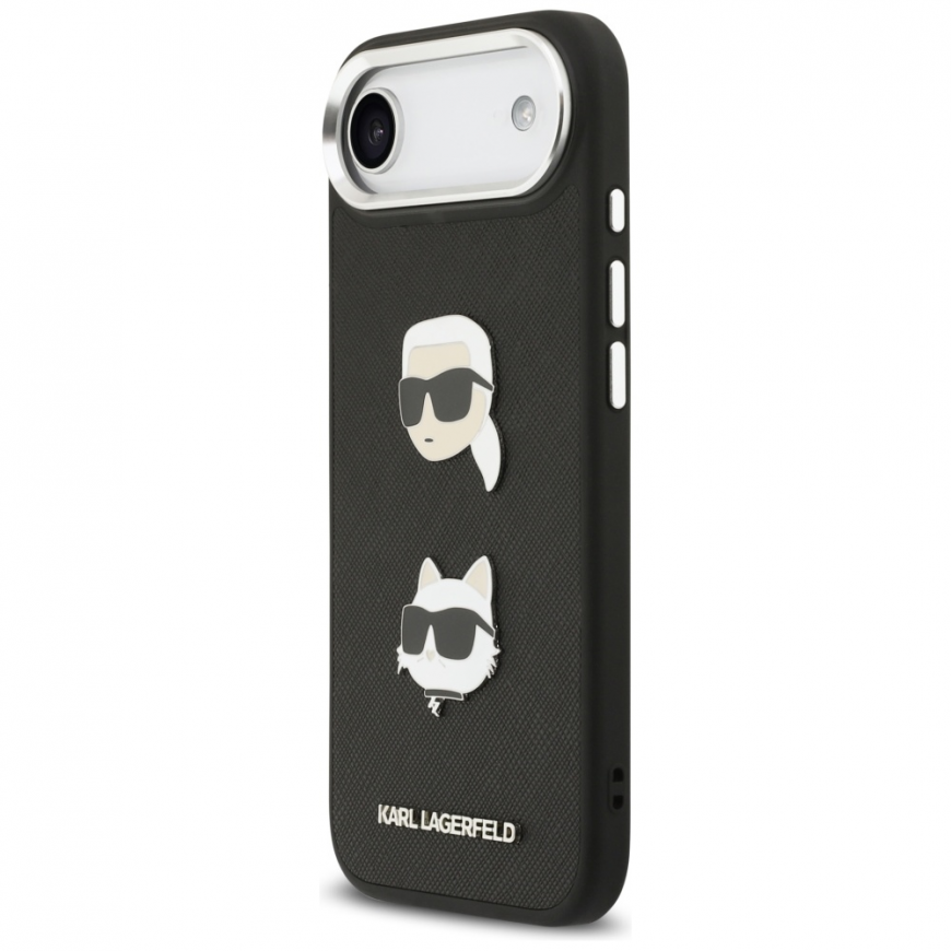Karl Lagerfeld FW Grained Karl & Choupette Heads Pins & Logo Cas – 2