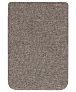 PocketBook WPUC-627-S-GY e-grāmatu ierīču apvalks 15,2 cm (6") Folio Brūns, Pelēks