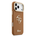 Guess PU Grained 4G Logo Stand Camera Frame Case for iPhone 17 P Guess PU Grained 4G Logo Stand Camera Frame Case for iPhone 17 P