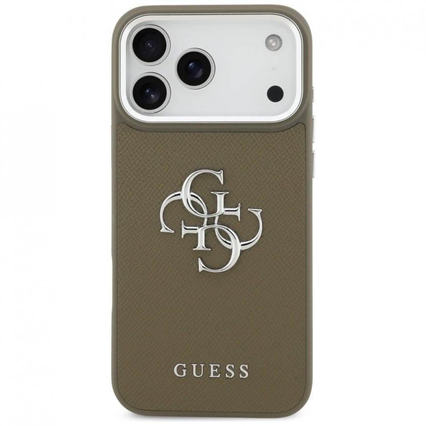 Guess Grained Big 4G Classic Logo Case for iPhone 17 Pro Max Bro – 3
