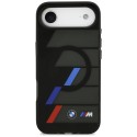 BMW M IML Metal Buttons Tricolor Lines MagSafe Case for iPhone A