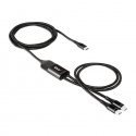 CLUB3D CAC-1527 USB kabelis 1,83 m USB C 2 x USB C Juoda