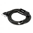 CLUB3D CAC-1527 USB kabelis 1,83 m USB C 2 x USB C Juoda