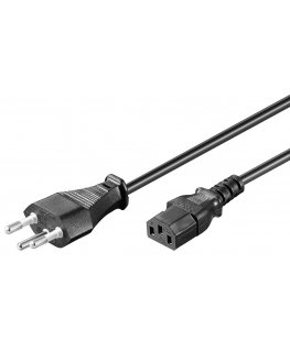 Microconnect PE160418 toitekaabel Must 1,8 m Pistikupesa tüüp J C13 pistikut