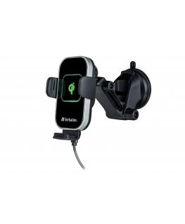 Verbatim FWC-03 Pro Qi Fast Wireless Autoladegerät retail Melns