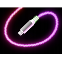 Qualo QCS-AC-00 Glowing Кабель USB-A – USB-C /15W / 1m / LED Qualo QCS-AC-00 Glowing Кабель USB-A – USB-C /15W / 1m / LED