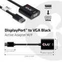 CLUB3D DisplayPort™ to VGA Black Active Adapter M/F CLUB3D DisplayPort™ to VGA Black Active Adapter M/F