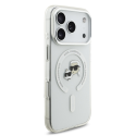 Karl Lagerfeld IML K&CH Heads Metal Frame MagSafe Case for iPhon