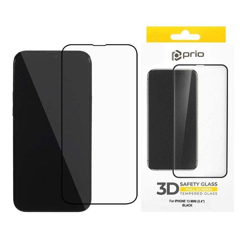 iPhone 13 mini 5.4'' 3D Stiklas Juodas – 2