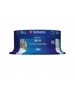 Verbatim 43811 blank Blu-Ray disc BD-R 25 GB 25 pc(s)