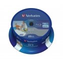 Verbatim 43811 чистые Blu-ray диски BD-R 25 GB 25 шт Verbatim 43811 чистые Blu-ray диски BD-R 25 GB 25 шт